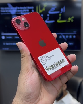 Red iPhone 13 available at Cell X